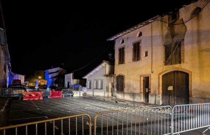 South of Toulouse, part of this house collapses: four people are rehoused