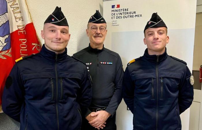 The two best police students in France were trained in Périgueux