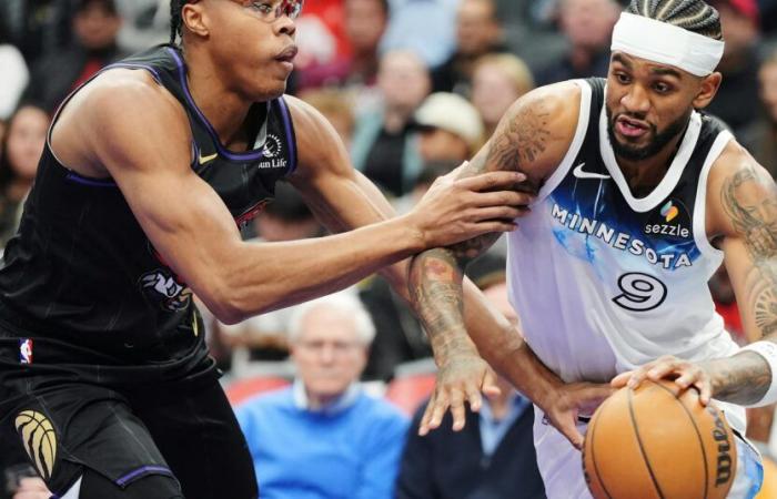 Timberwolves’ failure north of border continues with loss to Raptors