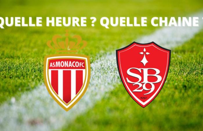 Monaco – Brest: at what time and on which channel to watch the match live?