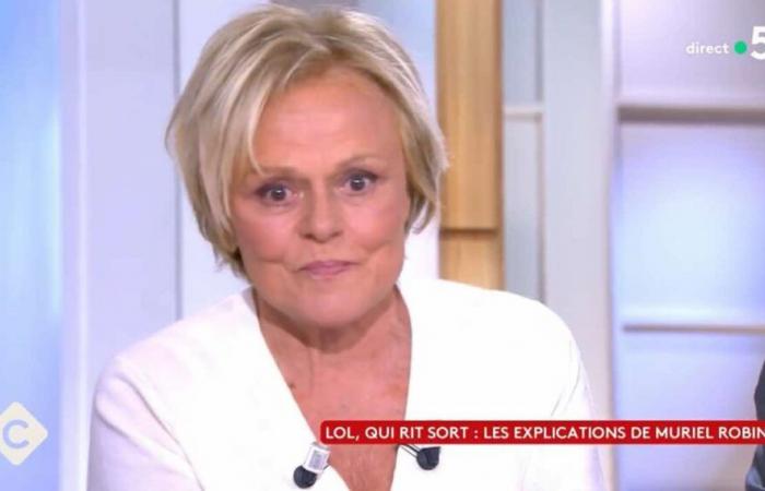 “I’m not losing my temper, I’m crying”, Muriel Robin explains for the first time about the filming of “LOL”