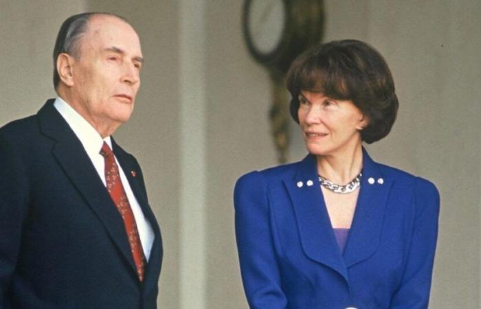 this cruel response from François Mitterrand the day she confronted him