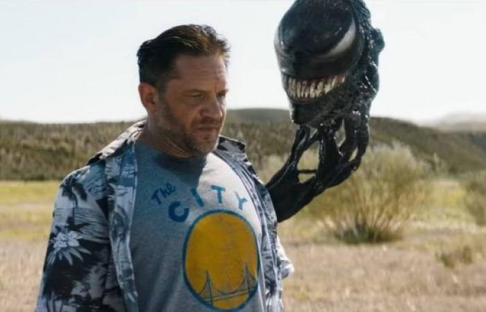 the presence of Venom in the Marvel film revealed by Sony in error?