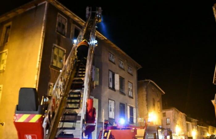 60 m² of attic gone up in smoke