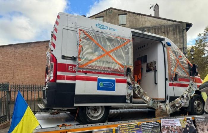 Far from the front, the “Machine Ambulance” of Kharkiv settles in Toulouse