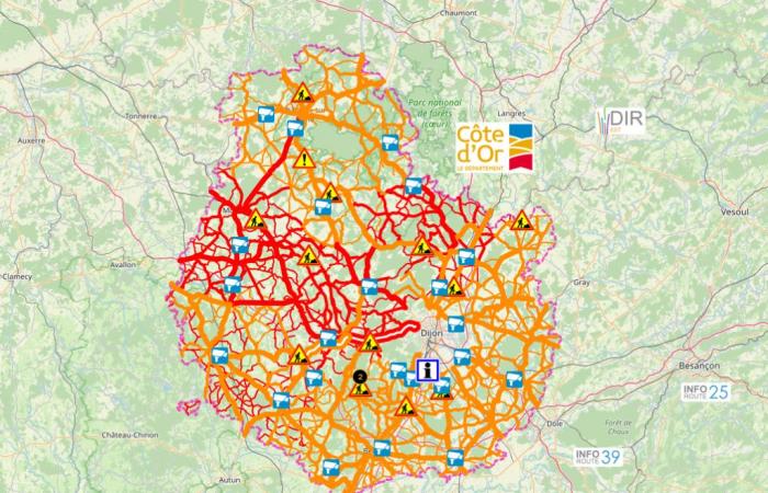 LIVE: snow and ice, the situation remains complicated in the Dijon metropolis