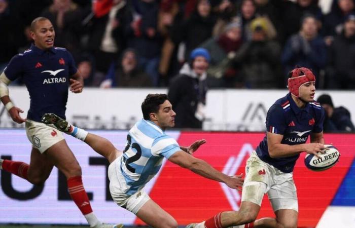 VIDEO. France – Argentina: relive Louis Bielle-Biarrey's sublime tenth try with the Blues