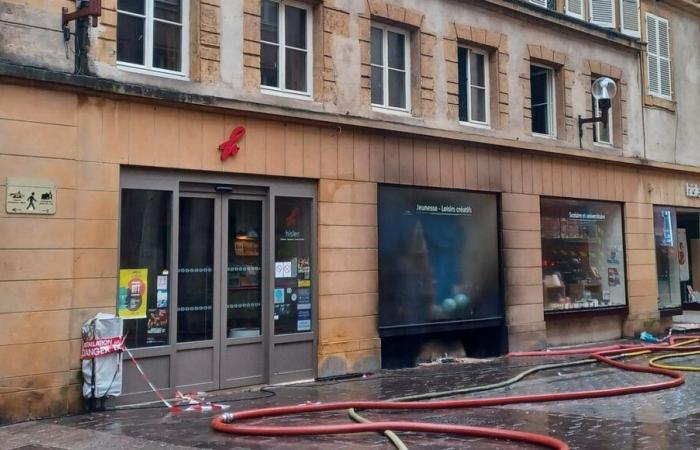 Fire in downtown Metz: the Hisler bookstore wants to install a bus for click and collect