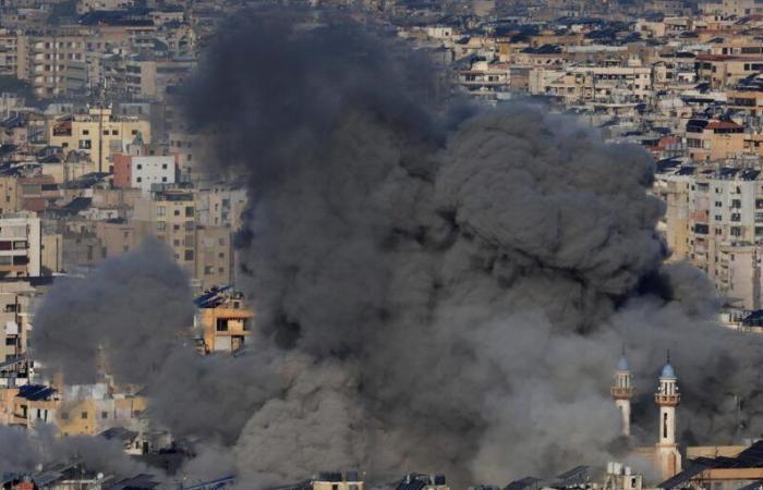 new Israeli bombings on the southern suburbs of Beirut and the Sour region