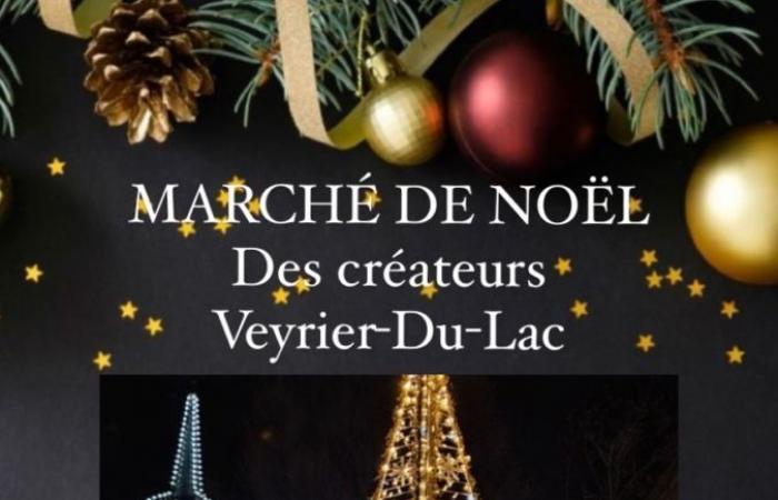 First edition of the designers' Christmas market in Veyrier-du-Lac this Sunday, November 24, 2024!