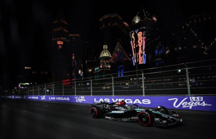 Las Vegas – EL2: Lewis Hamilton confirms on the Strip