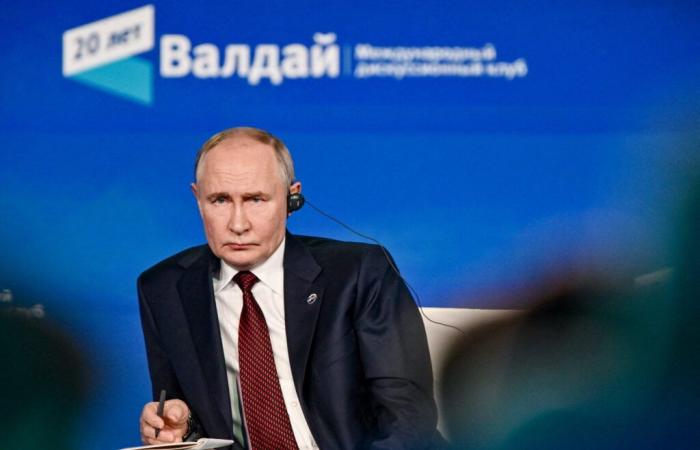 Vladimir Putin raises the specter of a “global” conflict after launching a new weapon on Ukraine