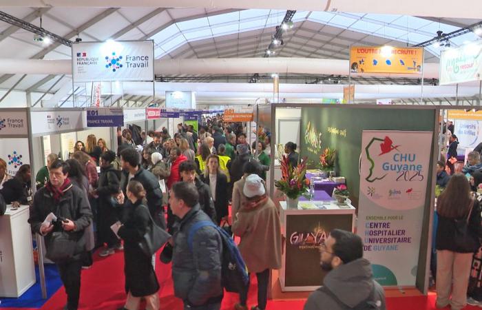 In need of candidates in health, Guyana and Mayotte arrive at the Paris job fair