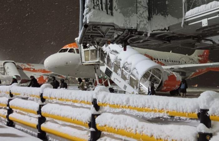 Storm Caetano: passengers stranded for more than seven hours on a flight which was to connect Basel-Mulhouse to Toulouse