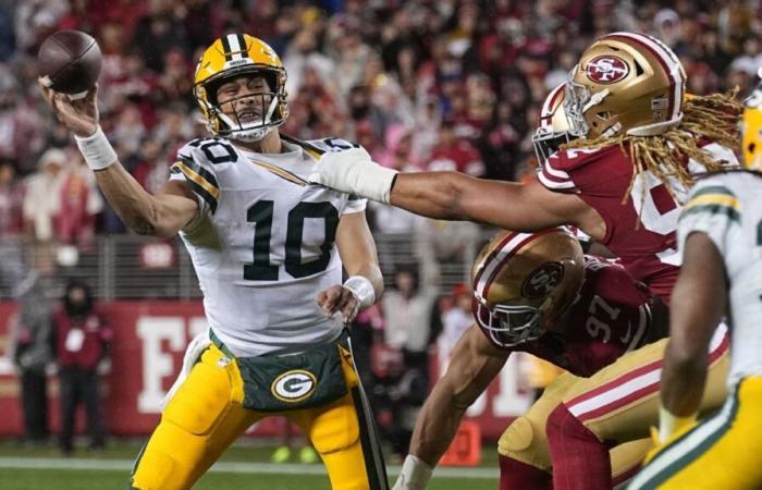 Packers’ Jordan Love learning from playoff loss to 49ers