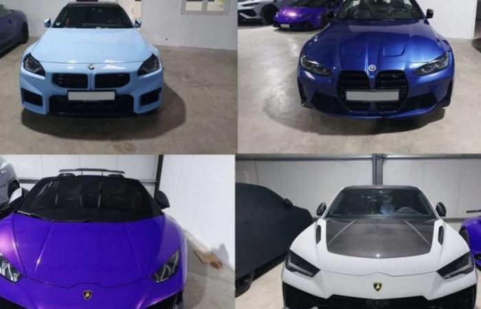 Var gendarmes seize 12 luxury cars worth 1.7 million euros