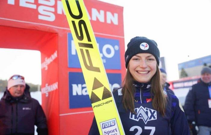 Ski jumping | “I have to keep my cool, manage to drive and have fun”: a year after winning and taking the yellow bib, Joséphine Pagnier returns to Lillehammer, the land of her exploits | Nordic Mag | No. 1 Biathlon