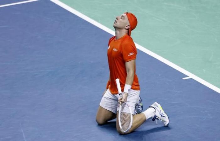 Tallon Griekspoor sends Netherlands to Davis Cup final for first time