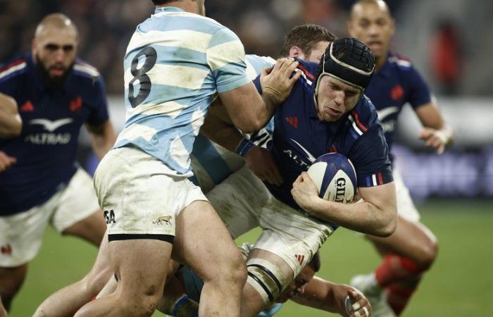 France-Argentina: against the Blues, the Usapiste Joaquín Oviedo once again showed his advantage, when Ignacio Ruiz scored a try