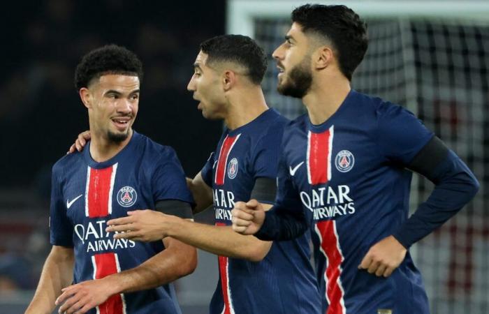 The PSG group for Toulouse fell, with a few absences and a first