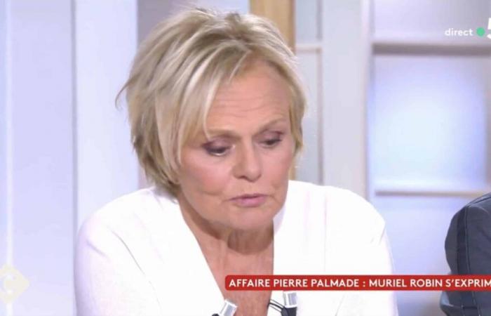 Muriel Robin, attacked from all sides, responds to Pierre Palmade live from “C à vous”: the accident is not the cause of their “breakup”