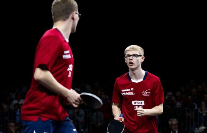 The Lebrun brothers take their revenge in doubles and reach the final of the WTT Finals