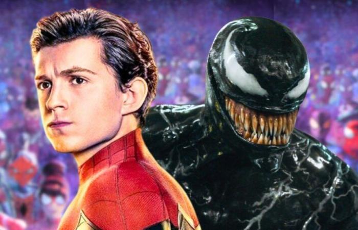 the presence of Venom in the Marvel film revealed by Sony in error?