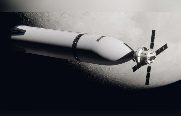 Watch how the Starship rocket will land astronauts on the Moon