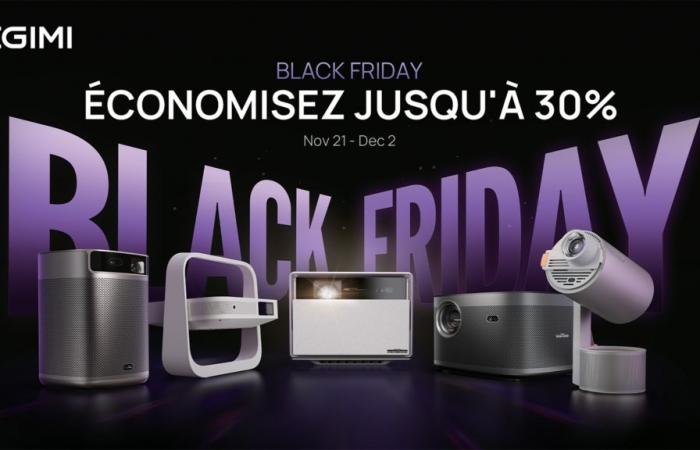 A video projector at the best price? Quickly discover XGIMI’s Black Friday offers