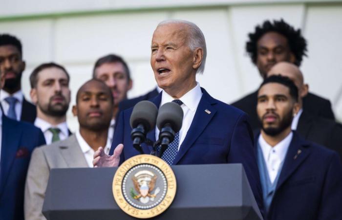 Joe Biden steps up to the plate