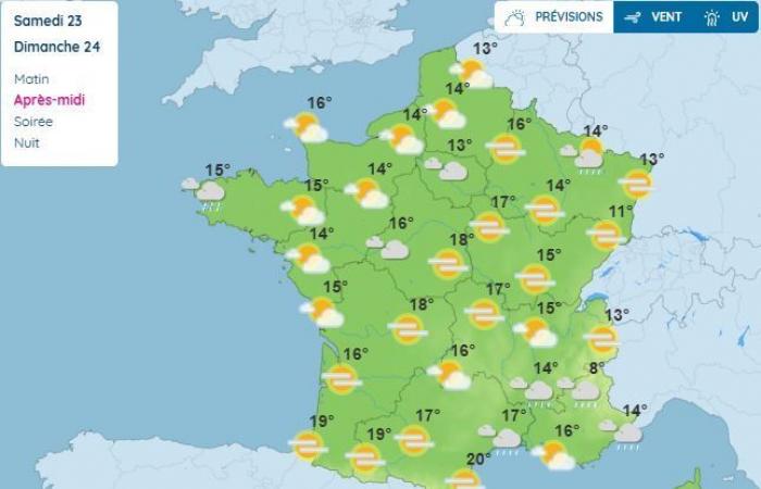 Weekend weather in Occitania: return of sunny spells, strong mild weather and southerly wind… up to 25°C at the foot of the Pyrenees!