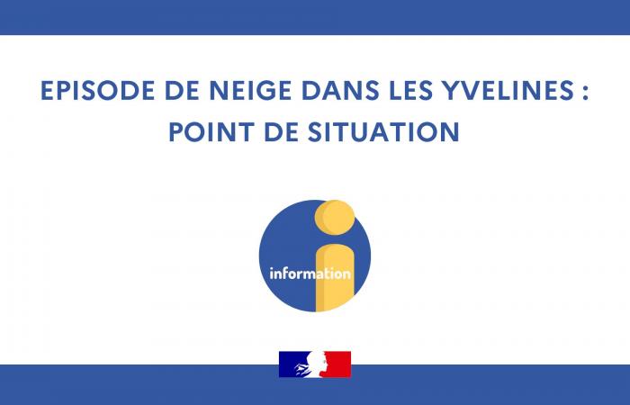 Snow and ice in Yvelines: situation update at 12:00 p.m. – News