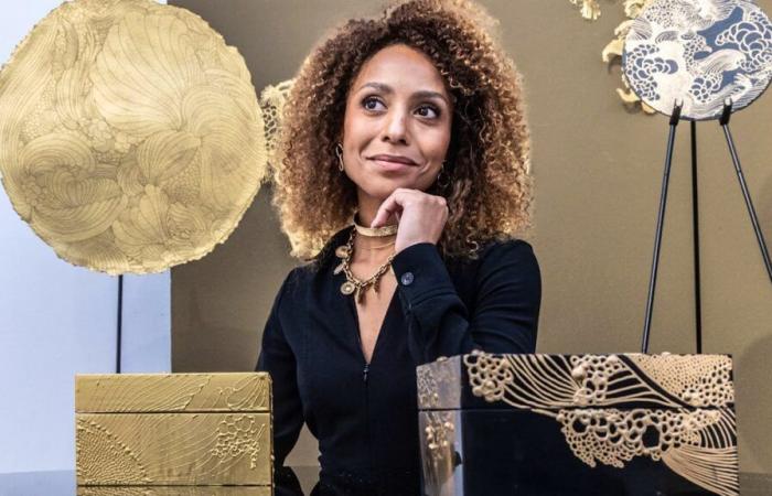 In Luxembourg: Marie transforms gold into art