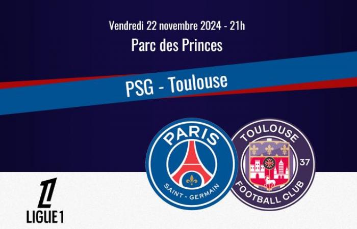 Match: PSG/Toulouse, live