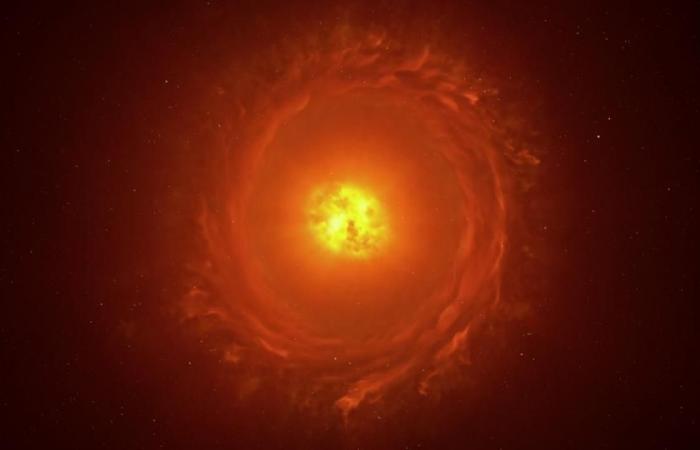 The incredible detailed image of a star located outside our galaxy, a first in astronomy