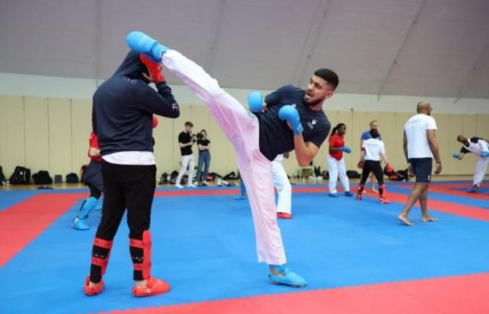 The French men's combat team beaten in the quarter-finals of the World Cup