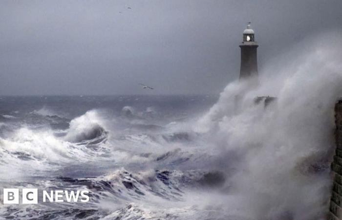 Weather warnings in place for high winds, snow and rain