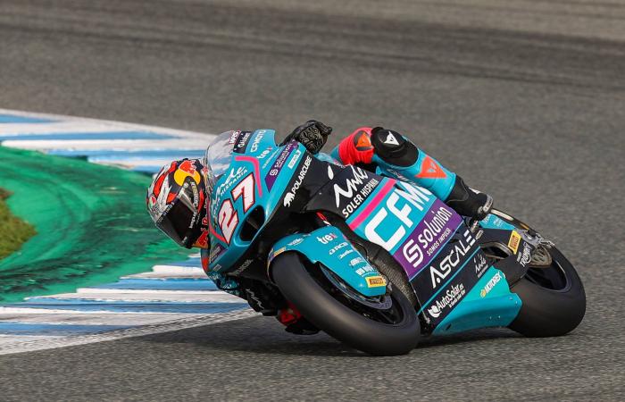 Moto2, Jerez Test – David Alonso looks back on his Moto2 debut