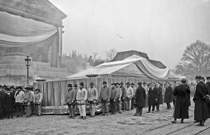 Video. 100 years ago, the grandiose transfer of Jaurès' ashes to the Pantheon does not please everyone