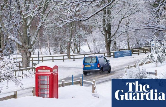 Snow closes roads and railway lines as Storm Bert hits UK | UK weather