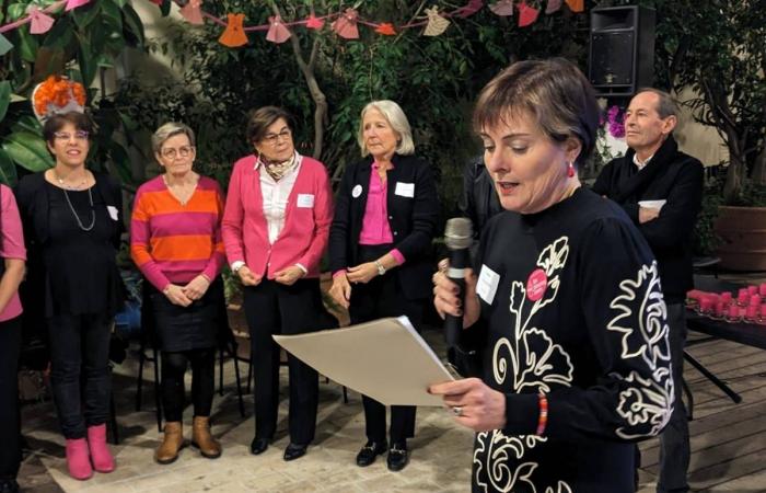 The Pink Blouses celebrated a double anniversary in Orléans