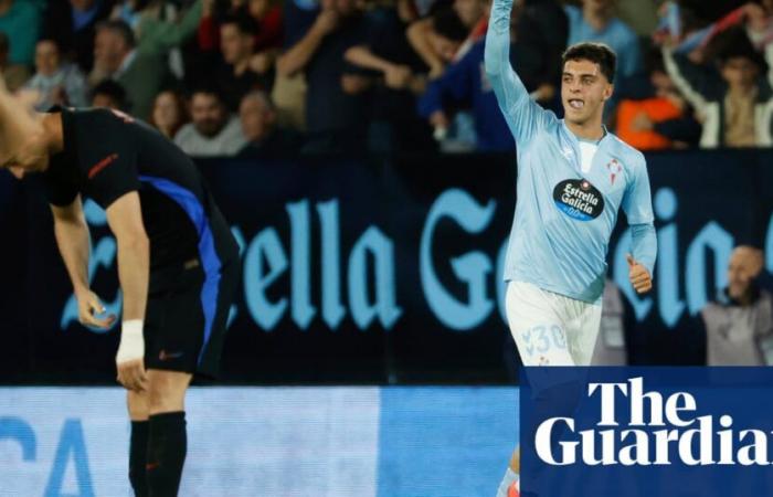 European football: Celta fight back to stun Barcelona; Inter thrash Verona | European club football