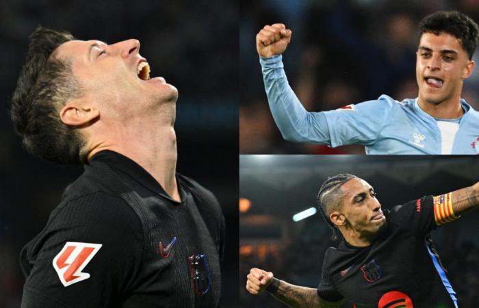 Barcelona player ratings vs Celta: A phenomenal collapse! Hansi Flick’s side throw away two-goal lead late on after Marc Casado sending off to cancel out red hot Raphinha’s great work