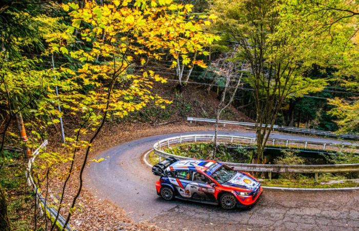 Classification SS16 Rally Japan 2024