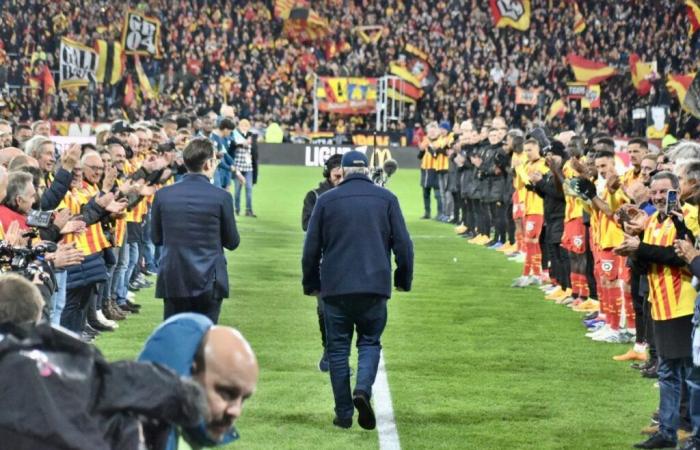 Guard of honor, special flocking, kick-off… RC Lens celebrated Gervais Martel