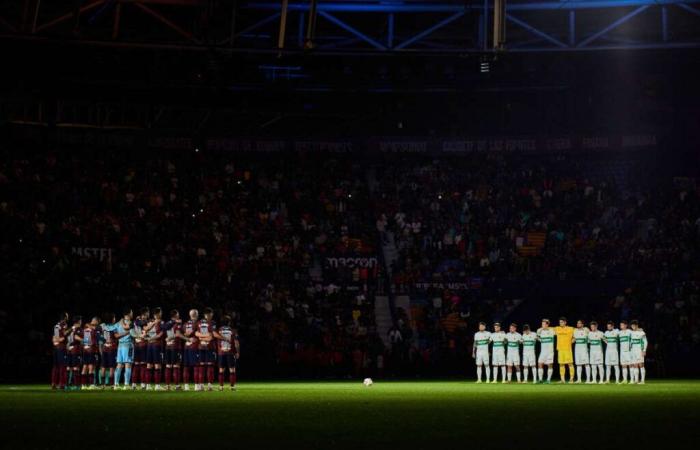 Liga: first match since the floods for Valencia.