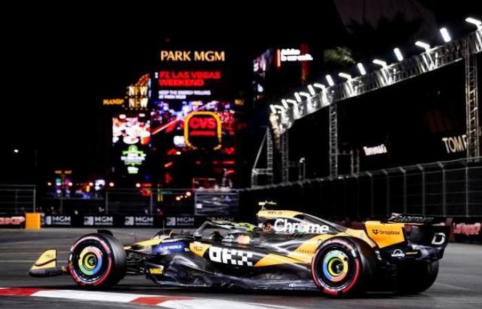 Lando Norris and Max Verstappen, shadow duel at the Las Vegas Grand Prix