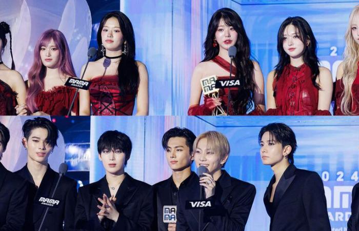 The winners of the 2nd day of the MAMA AWARDS 2024 – K-GEN