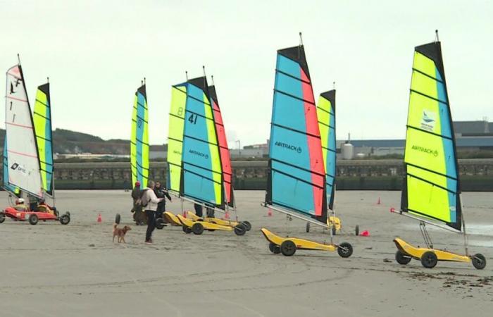 VIDEO – Sand yachting for everyone: when the beach becomes a playground