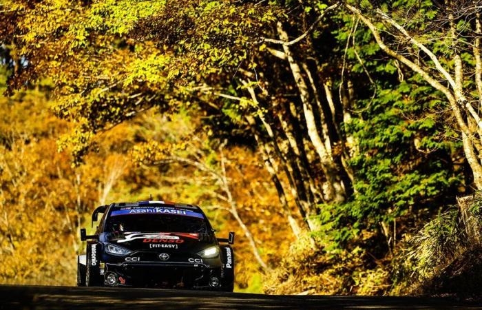 Classification SS18 Rally Japan 2024